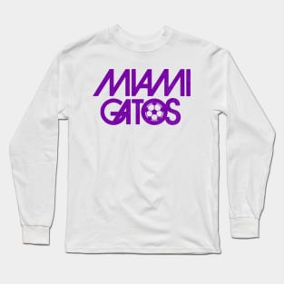 DEFUNCT - Miami Gatos Soccer Long Sleeve T-Shirt